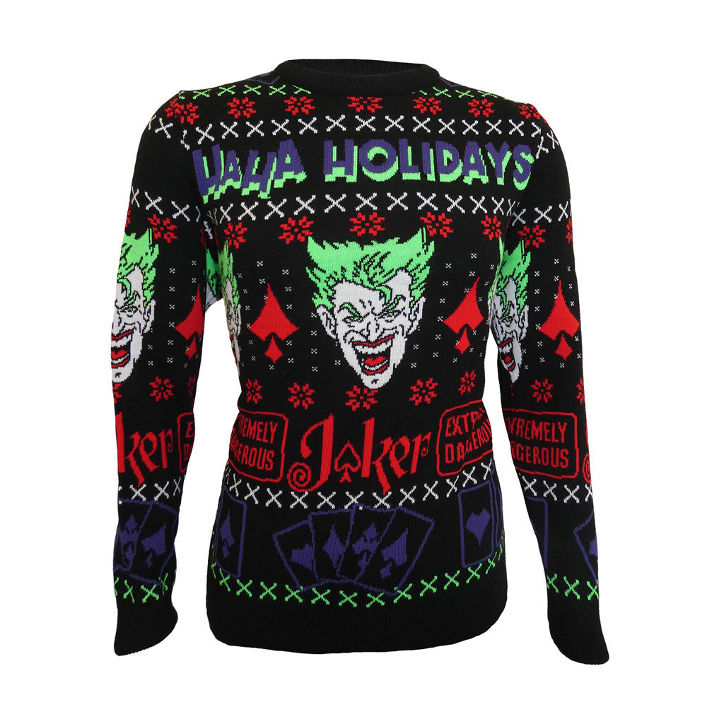 DC Joker - HaHa Holidays Knitted Jumper