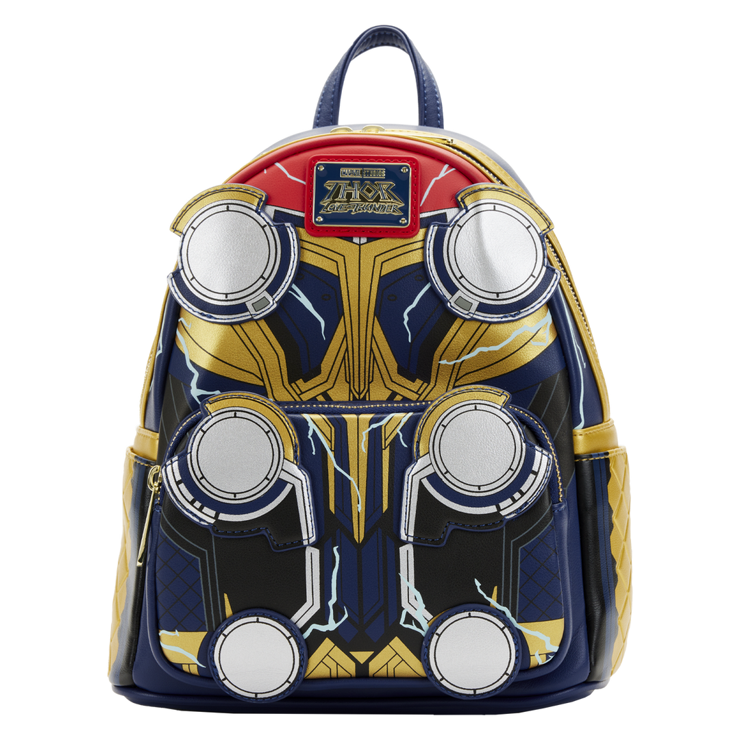 Loungefly Marvel Thor Love And Thunder Cosplay Glow In The Dark Mini Backpack