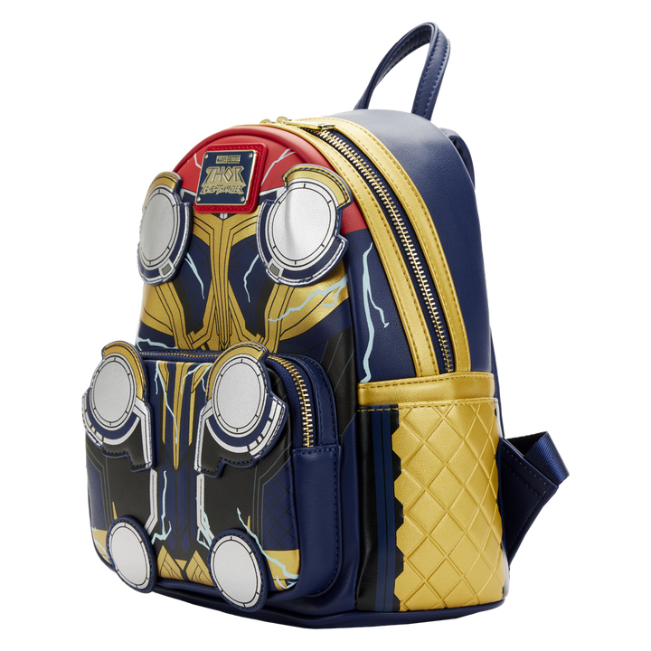 Loungefly Marvel Thor Love And Thunder Cosplay Glow In The Dark Mini Backpack