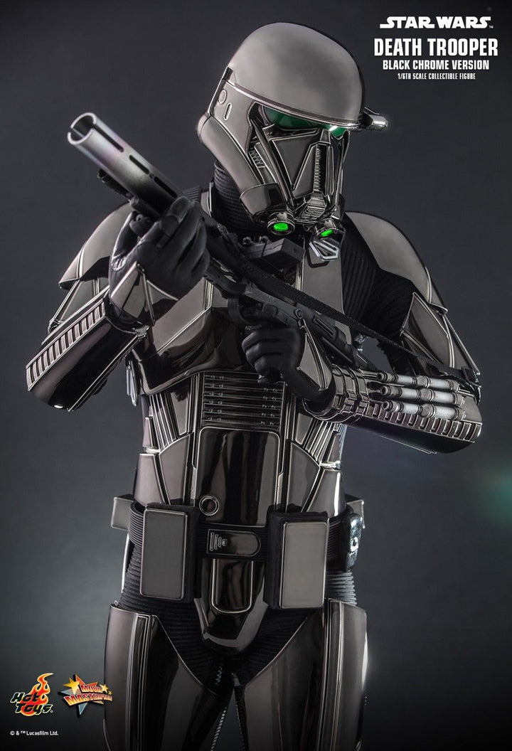 Hot Toys 1/6 Scale Star Wars Death Trooper (Black Chrome Version) Exclusive