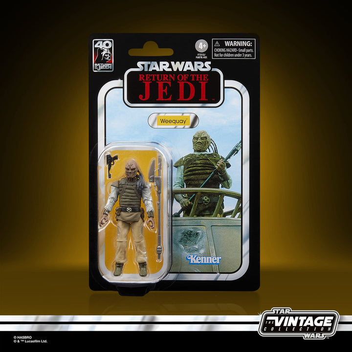 Star Wars The Vintage Collection Return of the Jedi 40th Anniversary Weequay Action Figure