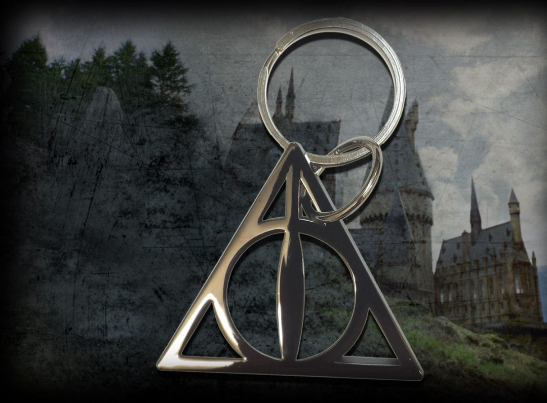 Harry Potter Officially Licensed Deathly Hallows Keychain