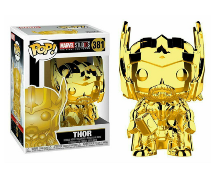 Thor (Gold Chrome) Marvel Studios 10 Years Anniversary Pop! Vinyl Figure