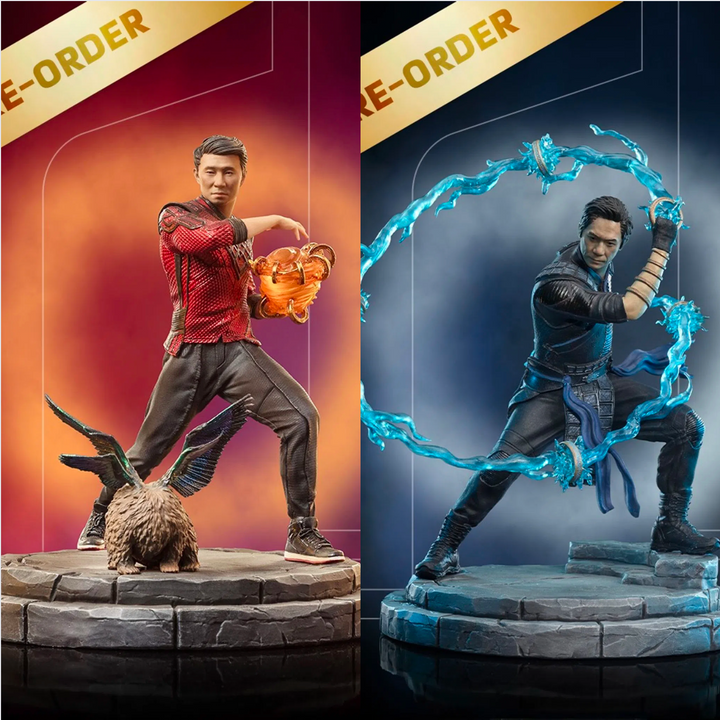 Iron Studios 1/10 Art Scale Shang-Chi and the Legend of the Ten Rings Shang-Chi & Wenwu Bundle
