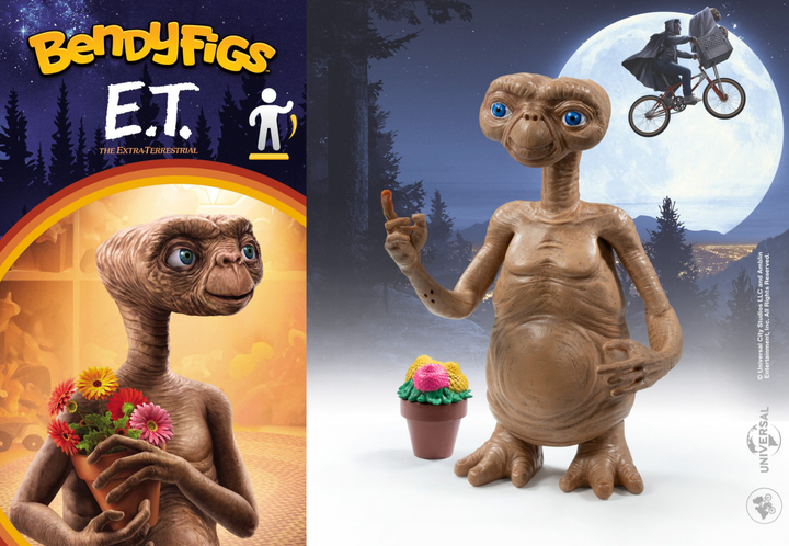 E.T. The Extra-Terrestrial Bendyfigs Bendable Figure