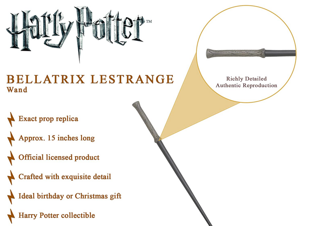 Harry Potter Bellatrix Lestrange’s Wand (Window Box)