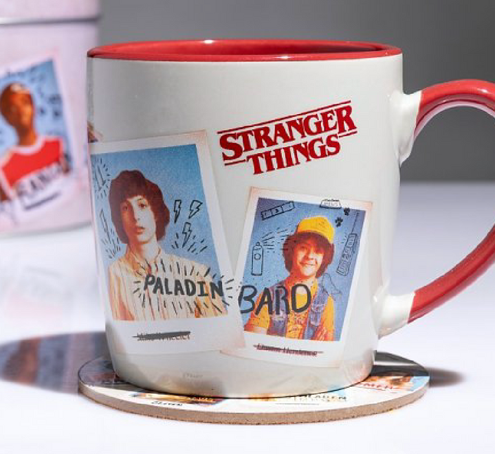 Stranger Things Coffee Mug and Coaster in Tin Set