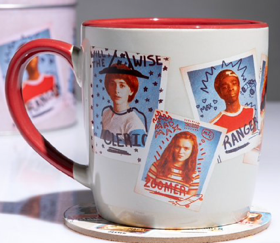 Stranger Things Coffee Mug and Coaster in Tin Set