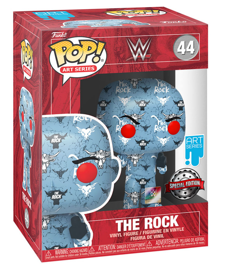WWE The Rock Artist Series Funko Pop! Vinyl Figure *Exclusive
