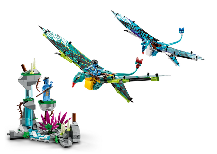 LEGO 75572 Avatar Jake & Neytiri’s First Banshee Flight Set
