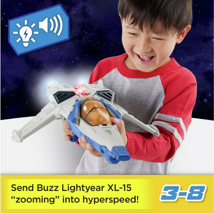 Disney Pixar Lightyear Imaginext XL-15 with Buzz Lightyear