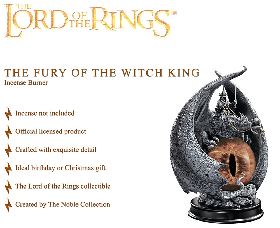 Official The Lord of the Rings Fury Of The Witch King Incense Burner