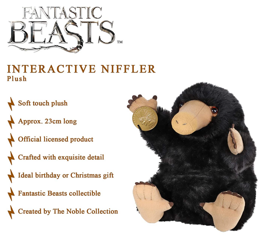 Fantastic Beasts Interactive Niffler Plush
