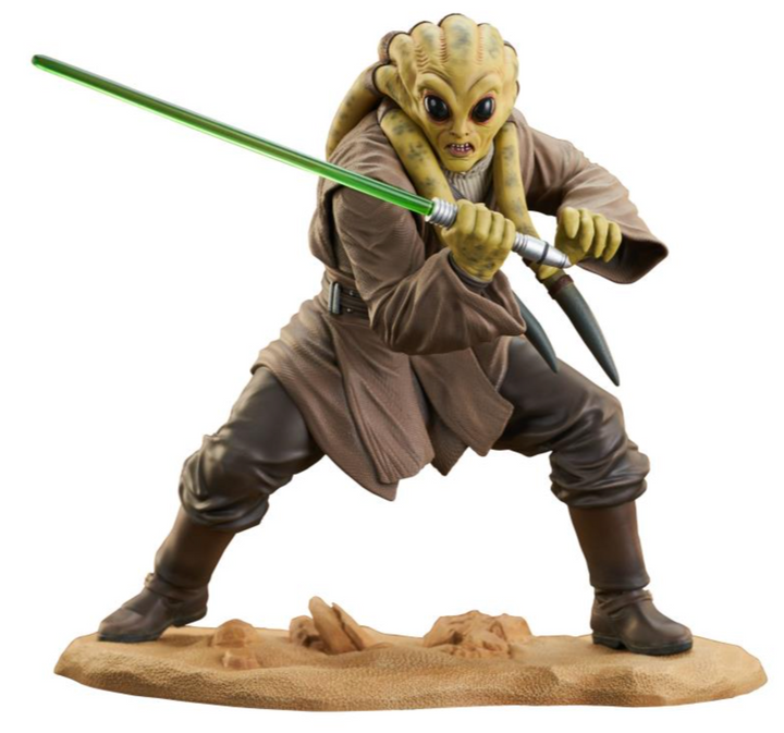 Star Wars Attack of the Clones Premier Collection Kit Fisto 1/7 Scale Limited Edition Statue