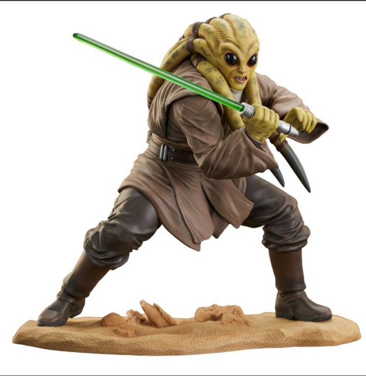 Star Wars Attack of the Clones Premier Collection Kit Fisto 1/7 Scale Limited Edition Statue
