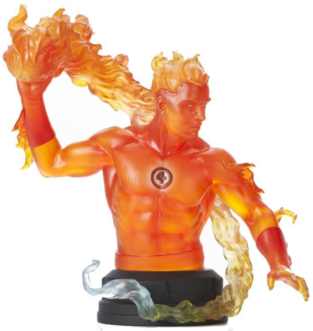 Marvel Comics Human Torch 1/6 Scale Limited Edition Bust