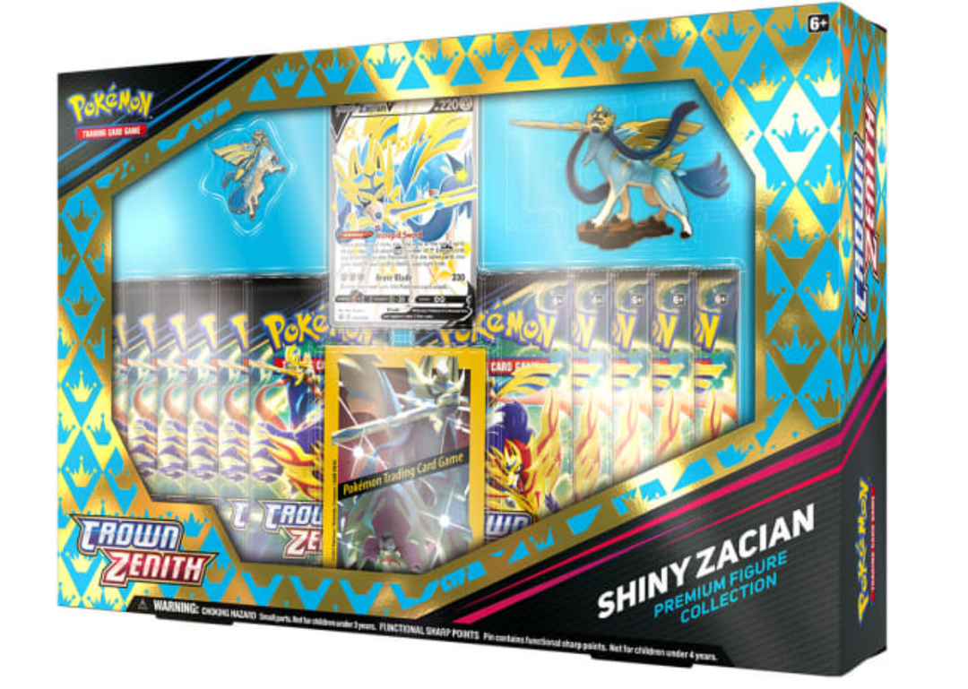 Pokemon TCG Crown Zenith: Premium Figure Collection Shiny Zacian