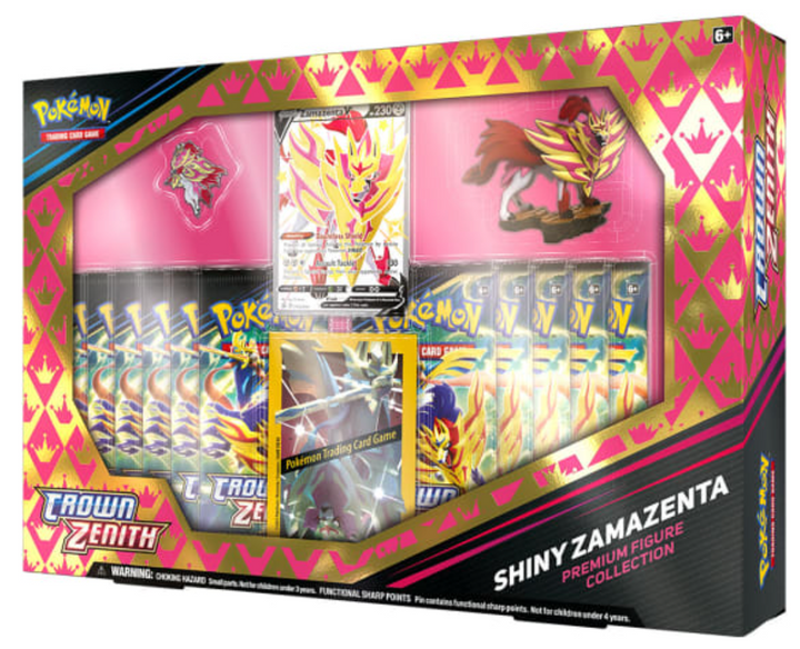 Pokemon TCG Crown Zenith: Premium Figure Collection Shiny Zamazenta