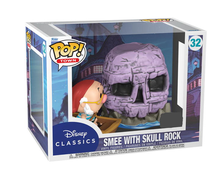 Disney Peter Pan Smee With Skull Rock Funko Pop! Vinyl Figure *Exclusive