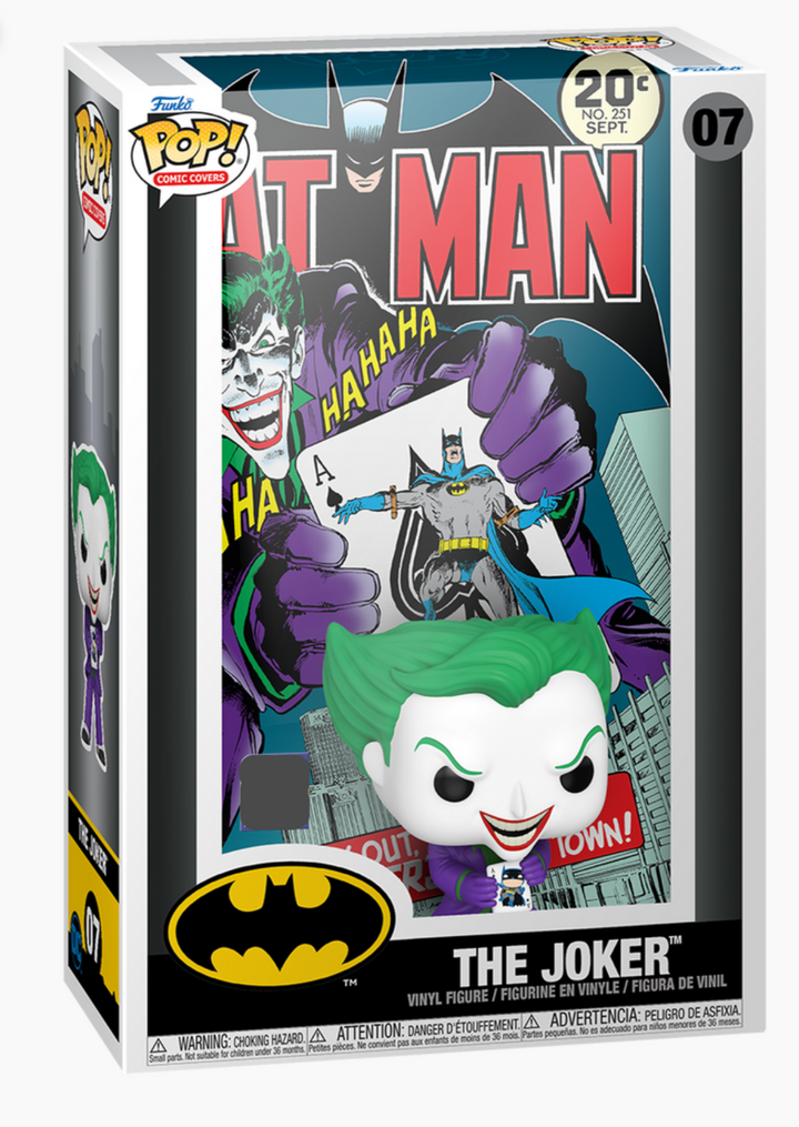 The Joker (Back In Town) DC Comic Cover Funko Pop! Vinyl Figure *Exclusive