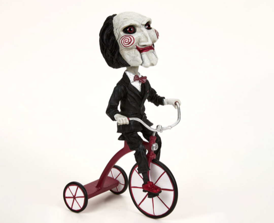 NECA Saw Billy The Puppet On Tricycle Headknocker