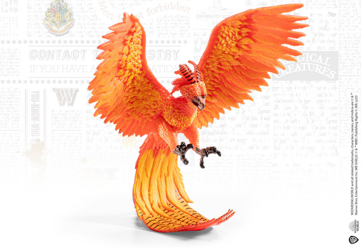 Wizarding World Toyllectible Treasure Statue Fawkes to the Rescue