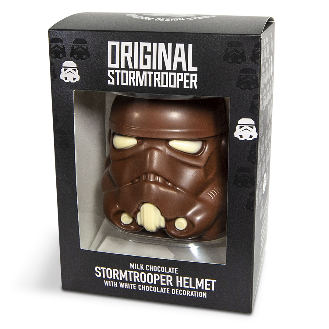Original Stormtrooper Milk Chocolate Stormtrooper Helmet