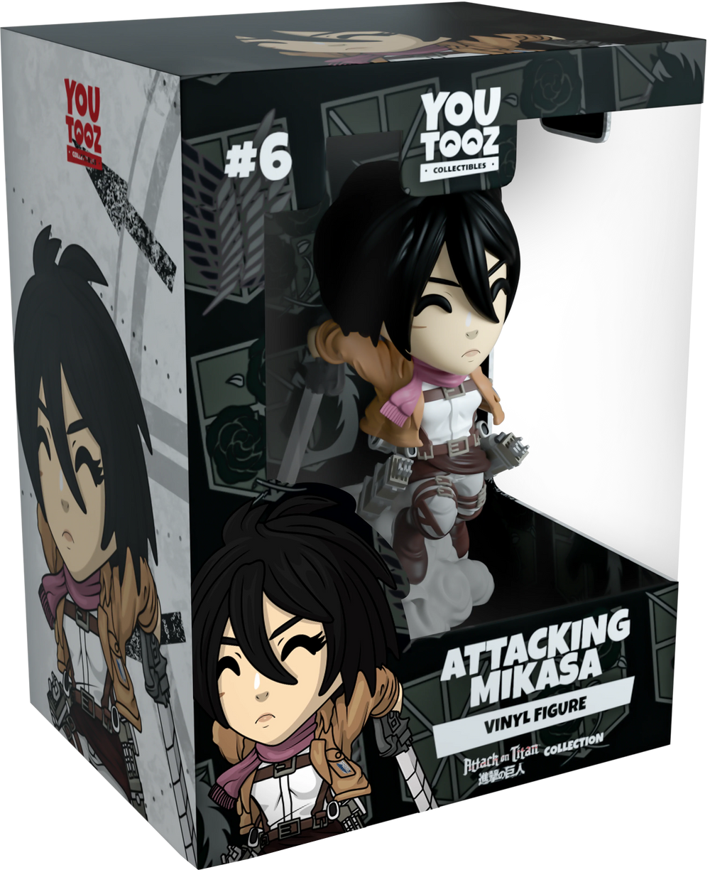 Youtooz Attack on Titan - Attacking Mikasa Vinyl Figure #6