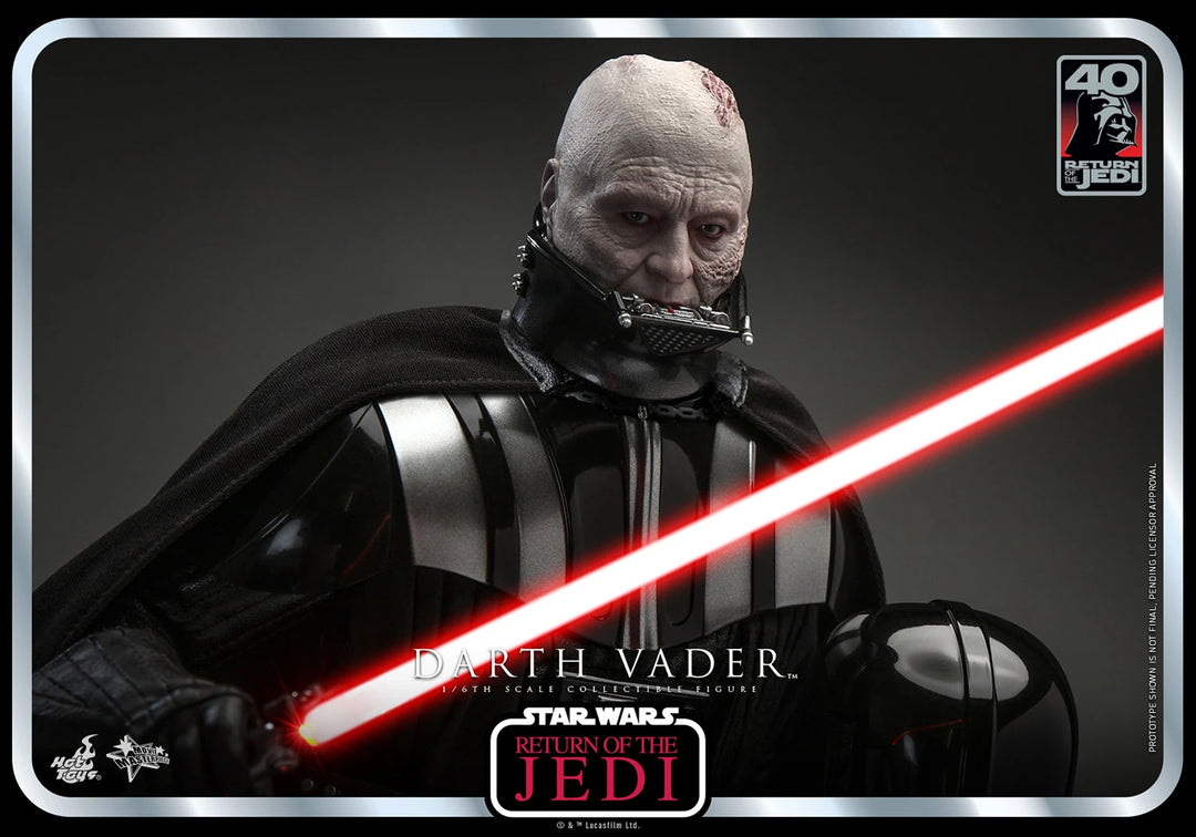 Hot Toys Star Wars Return of the Jedi 40th Anniversary 1/6th Scale Darth Vader Figure