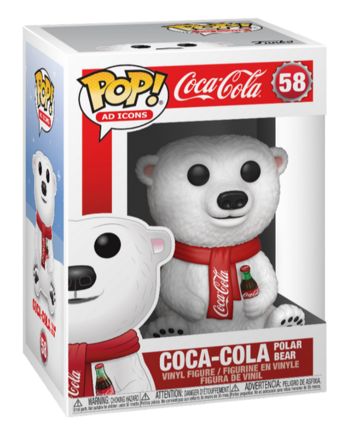 Coca Cola Polar Bear Funko Pop! Ad-Icons Vinyl Figure