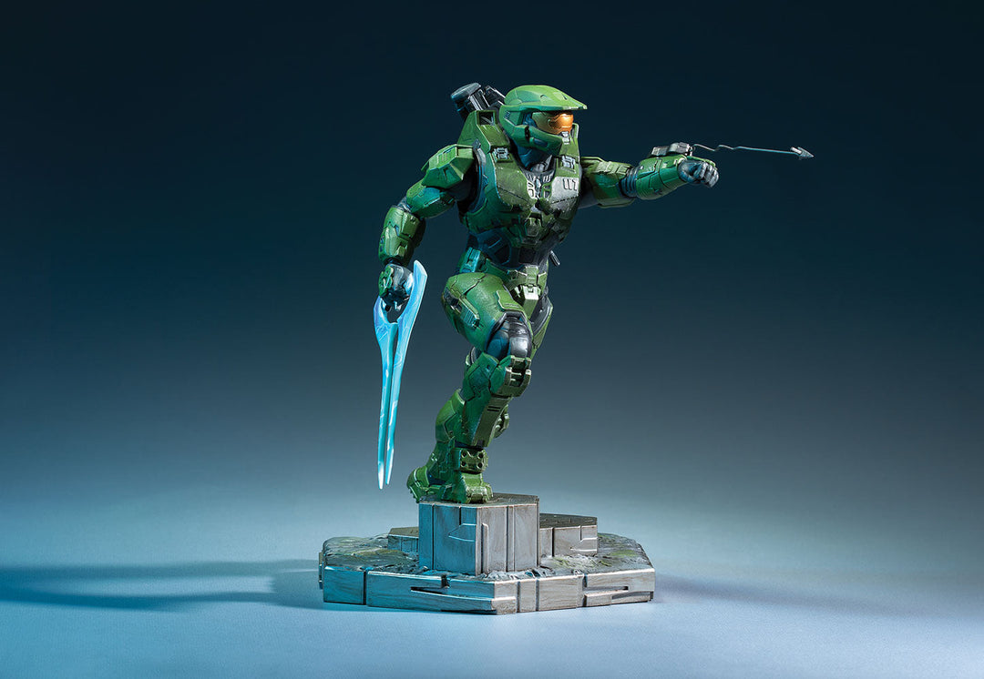 Halo Infinite Master Chief With Grappleshot 10” Statue