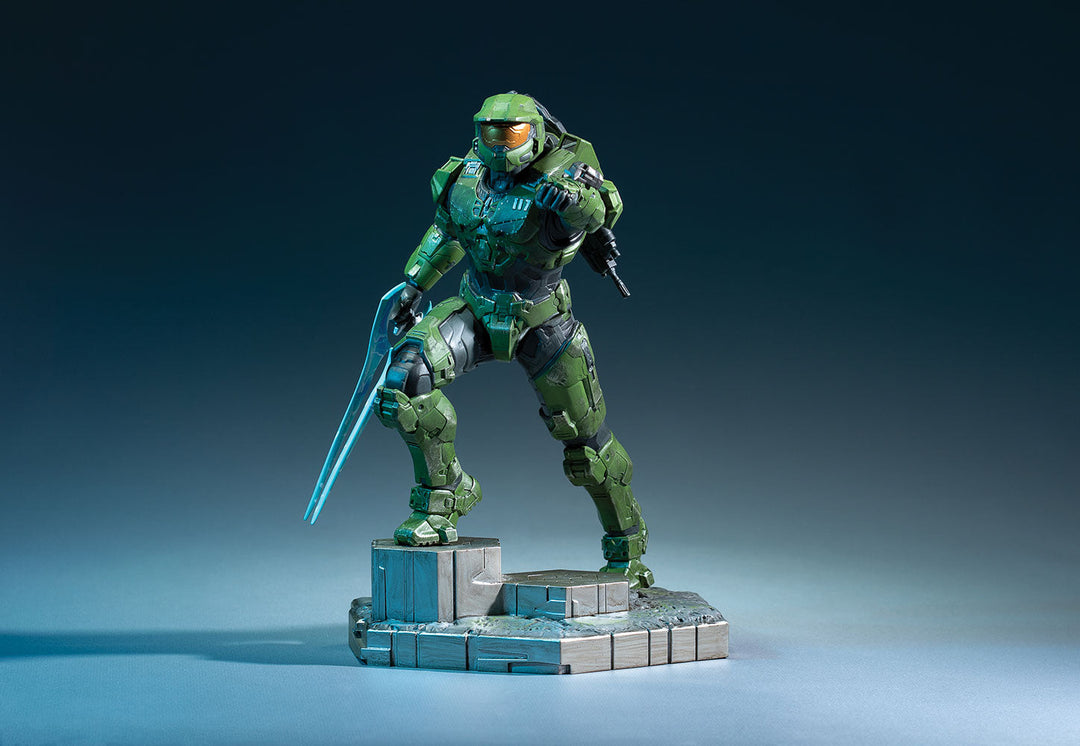 Halo Infinite Master Chief With Grappleshot 10” Statue