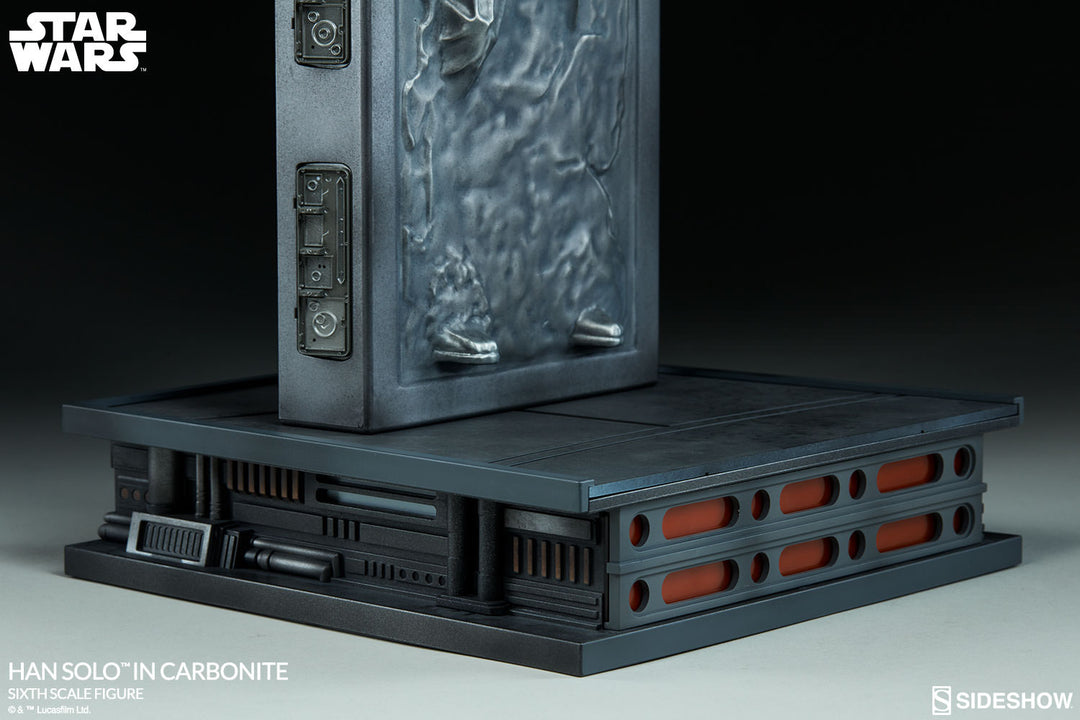 Sideshow Collectibles Star Wars The Empire Strikes Back Han Solo In Carbonite 1/6 Scale Figure