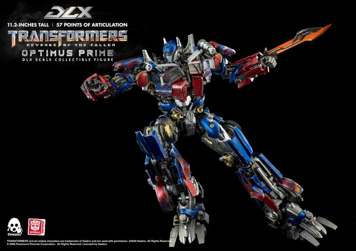 Transformers: Revenge of the Fallen DLX Action Figure 1:6 Scale Optimus Prime