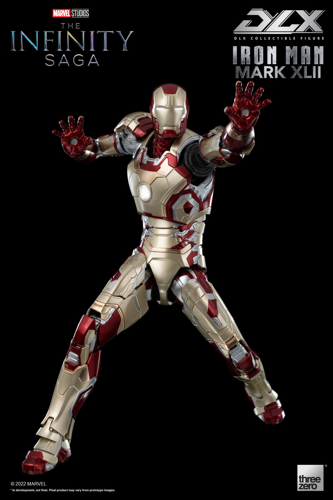 Marvel The Infinity Saga DLX Iron Man Mark 42 1/12 Scale Figure