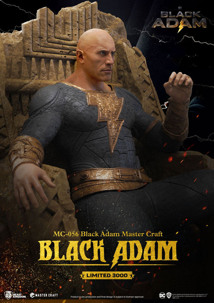 Beast Kingdom Black Adam Master Craft Black Adam Limited Edition Statue