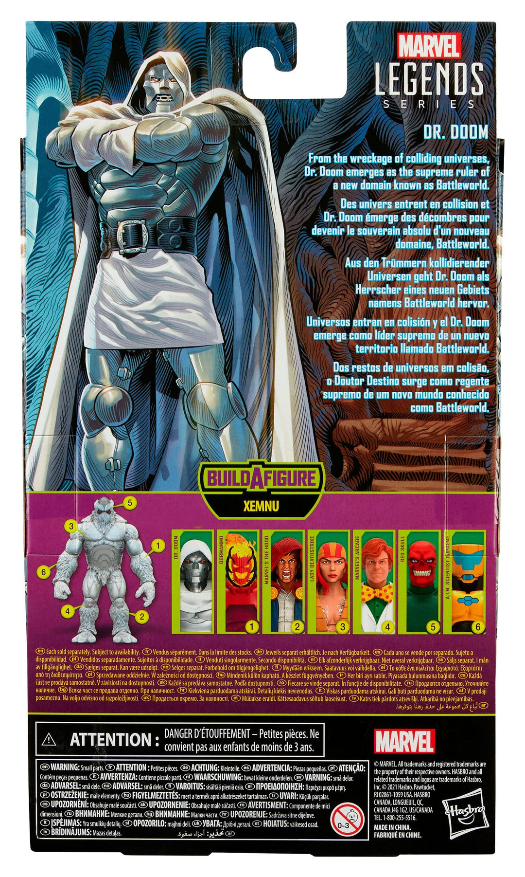 Hasbro Marvel Legends Series Dr. Doom Action Figure