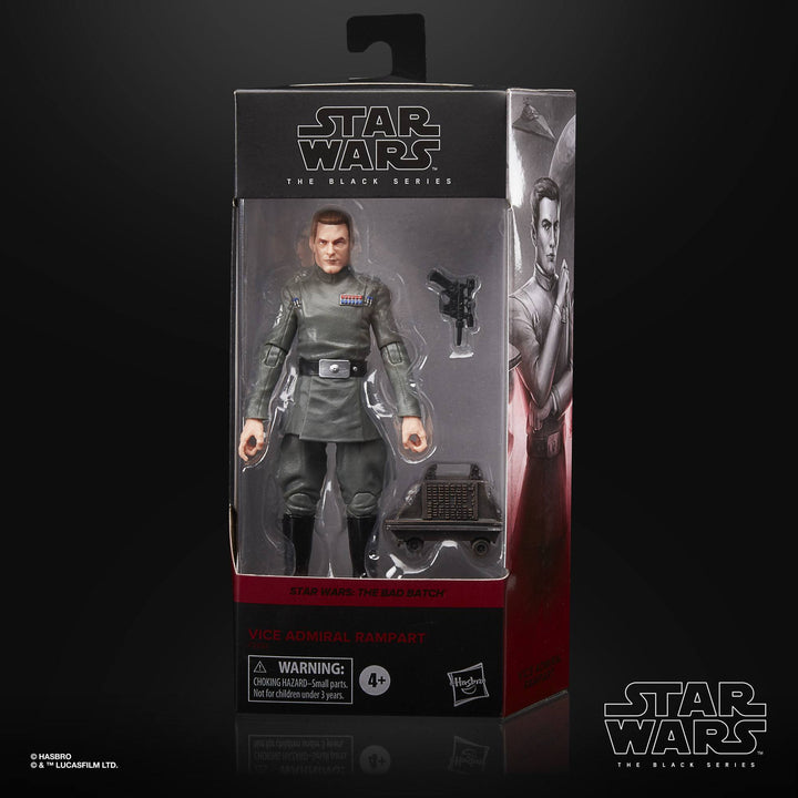 Star Wars The Black Series Vice Admiral Rampart 6" Action Figure