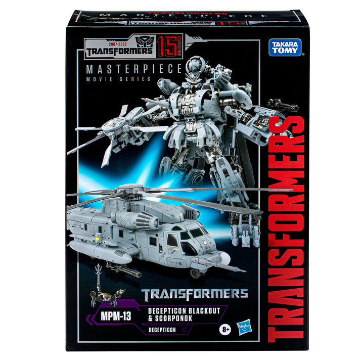Transformers Movie Masterpiece Series Decepticon Blackout and Scorponok Action Figure *Exclusive
