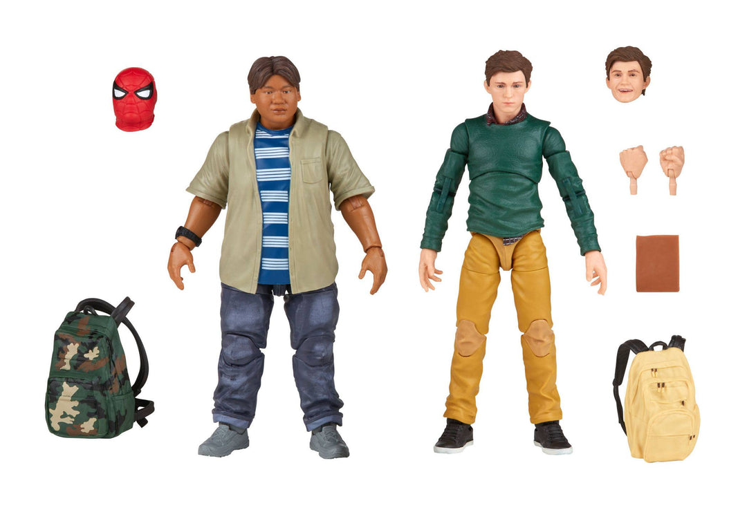 Hasbro Marvel Legends Series 60th Anniversary Peter Parker and Ned Leeds 6 Inch Action Figure 2-Pack