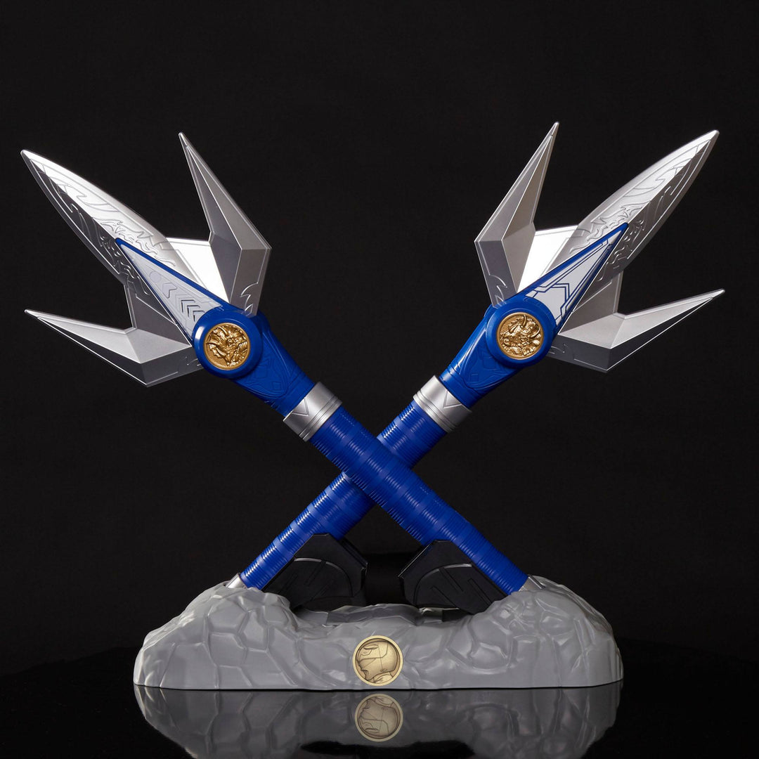 Power Rangers Lightning Collection Mighty Morphin Blue Ranger Power Lance Roleplay Collectible Cosplay