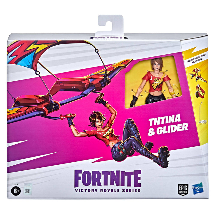 Hasbro Fortnite Victory Royale Series TNTina With Glider Action Figure