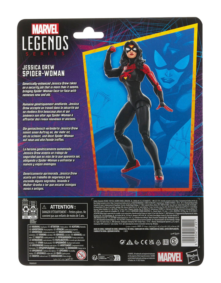 Marvel Legends Retro Spider-Man Jessica Drew Spider-Woman
