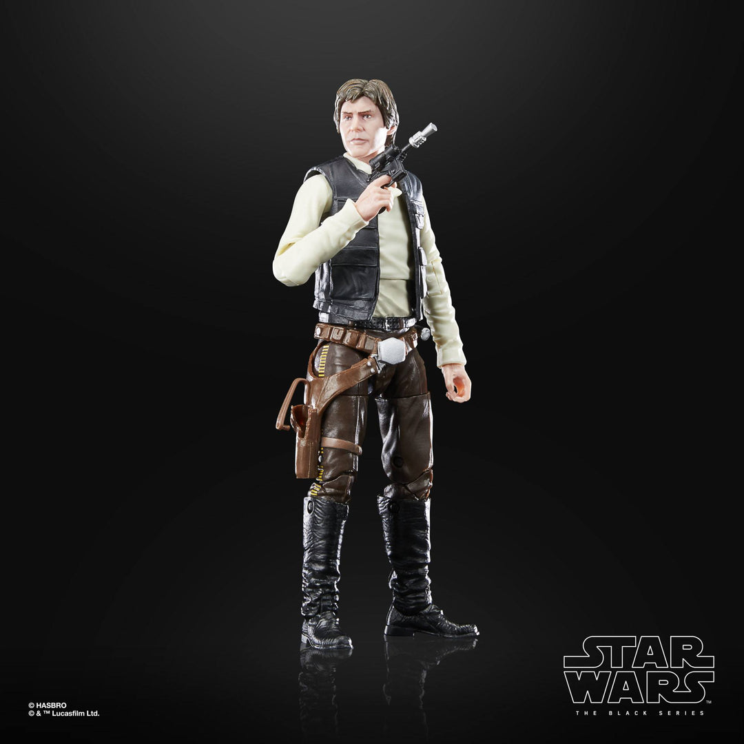 Hasbro Star Wars The Black Series Return of The Jedi 40th Anniversary Han Solo (Endor) Action Figure