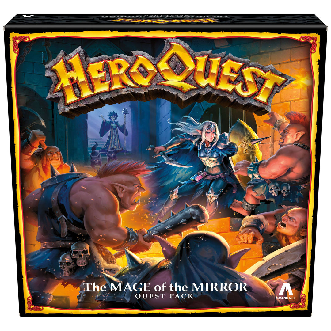 Hasbro Avalon Hill Heroquest The Mage of the Mirror Quest Pack