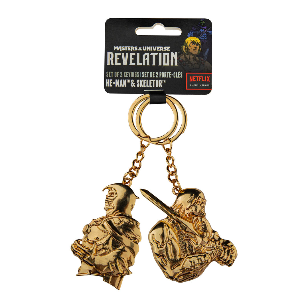 Official Masters of the Universe 2-Pack Keychain He Man & Skeletor