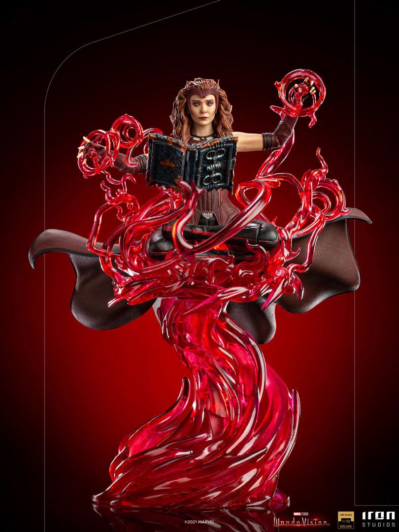 Iron Studios WandaVision Scarlet Witch 1/10 Deluxe Art Scale Limited Edition Statue