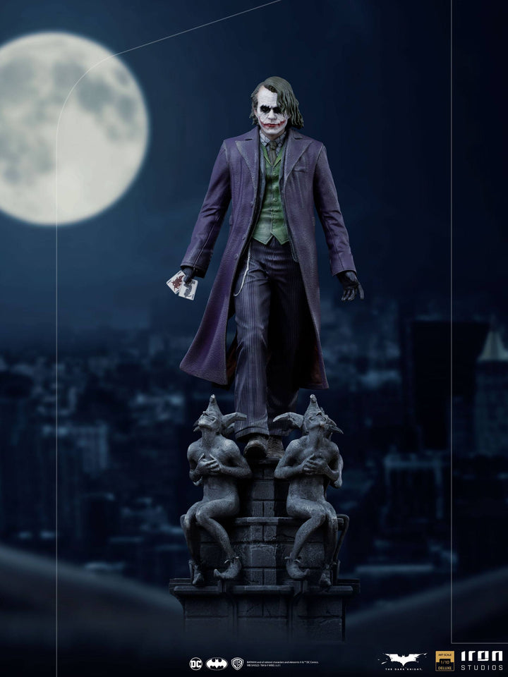 Iron Studios The Dark Knight Deluxe 1/10 Scale Statue The Joker *Exclusive