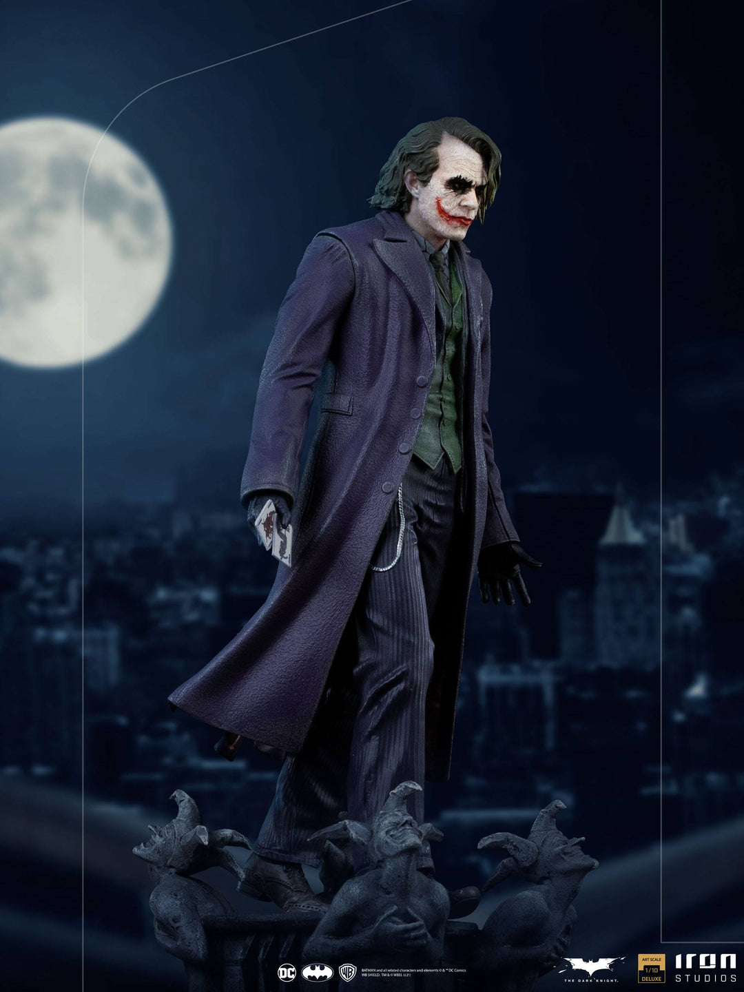 Iron Studios The Dark Knight Deluxe 1/10 Scale Statue The Joker *Exclusive