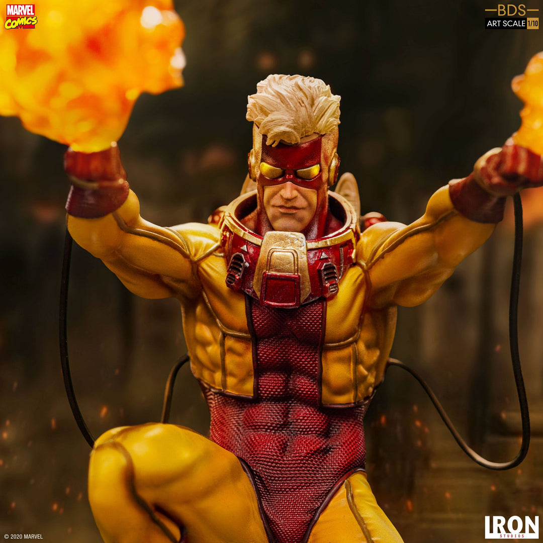 Iron Studios Marvel Comics X-Men Pyro 1/10 Art Scale Statue